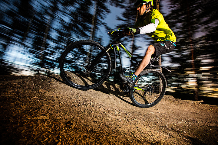 The oaks mtb online trail