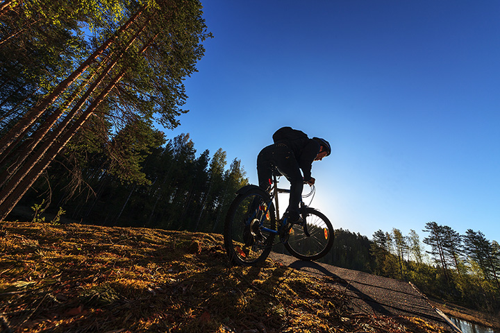 Downhill Mountain biking in the Poconos