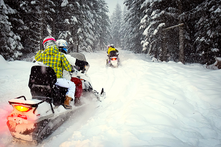 Best Snowmobiling Trails near me