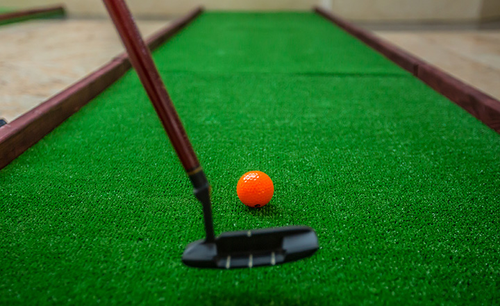 Marietta's Outdoor Miniature Golf Course